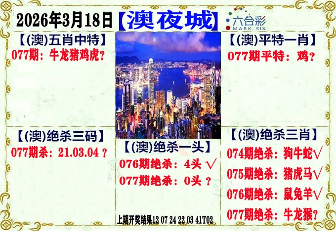 077期澳门夜城[图]